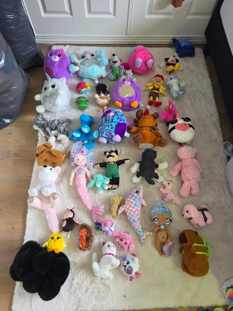 Grote verzameling knuffels uitzoeken!, Ophalen of Verzenden, Overige typen