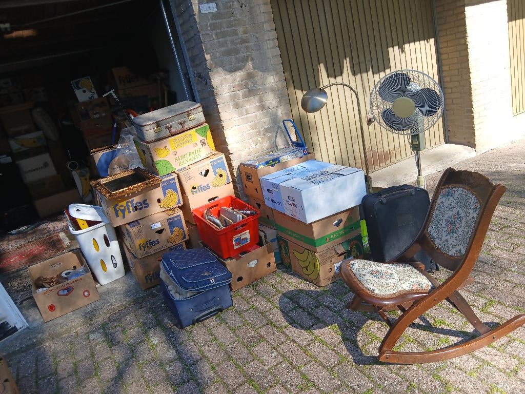 Partij Rommelmarktspullen, Diversen, Rommelmarktspullen, Ophalen