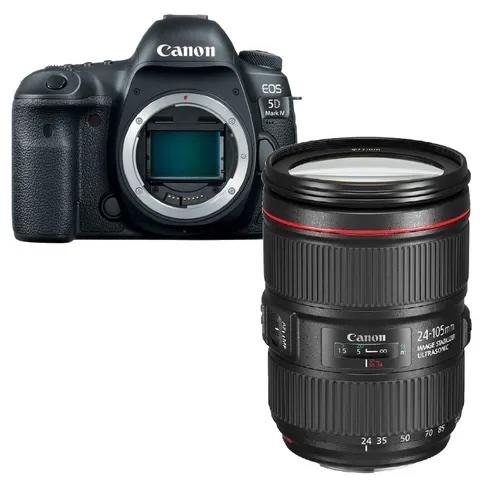 Canon 5D Mark IV + 24-105mm f/4L IS II USM | TOP staat, Audio, Tv en Foto, Fotocamera's Digitaal, 30 Megapixel, Spiegelreflex