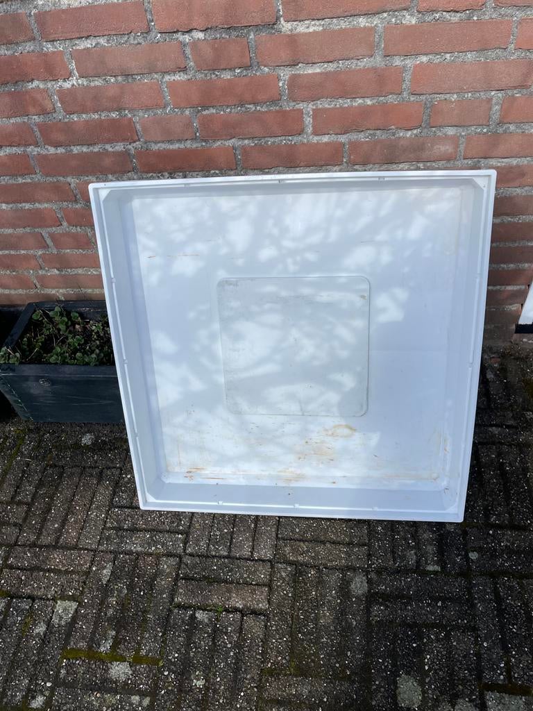 Lekbak wasmachine, Ophalen, Gebruikt