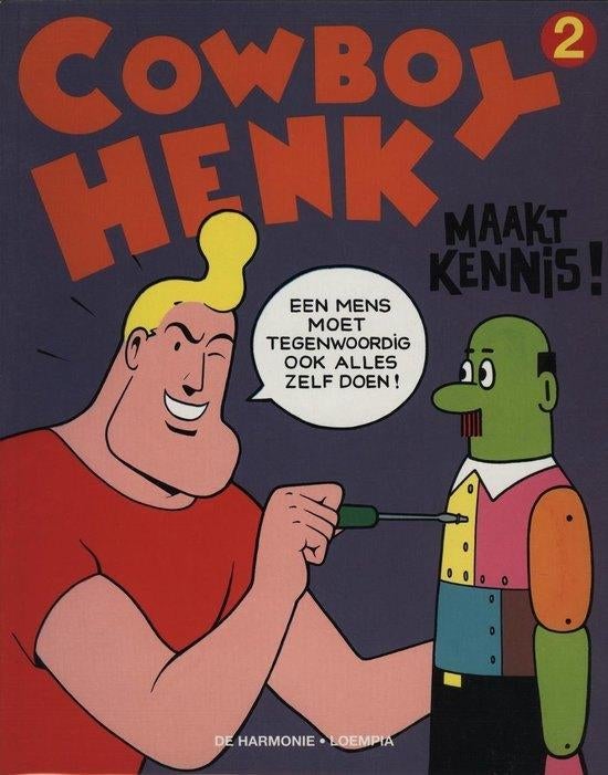 COWBOY HENK MAAKT JENNIS harmonie / loempia KAMAGURKA, Eén stripboek, Ophalen of Verzenden, Zo goed als nieuw
