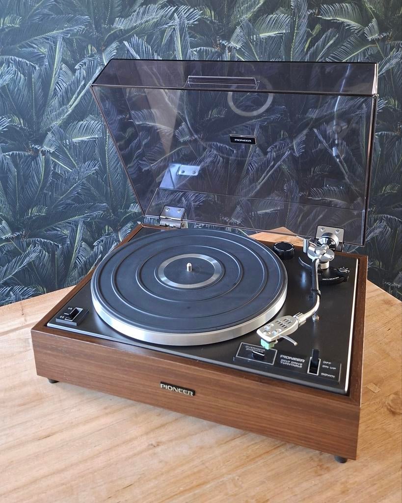 Pioneer PL-12D Platenspeler - Gereviseerd & Origineel, Audio, Tv en Foto, Platenspelers, Ophalen of Verzenden, Refurbished, Platenspeler