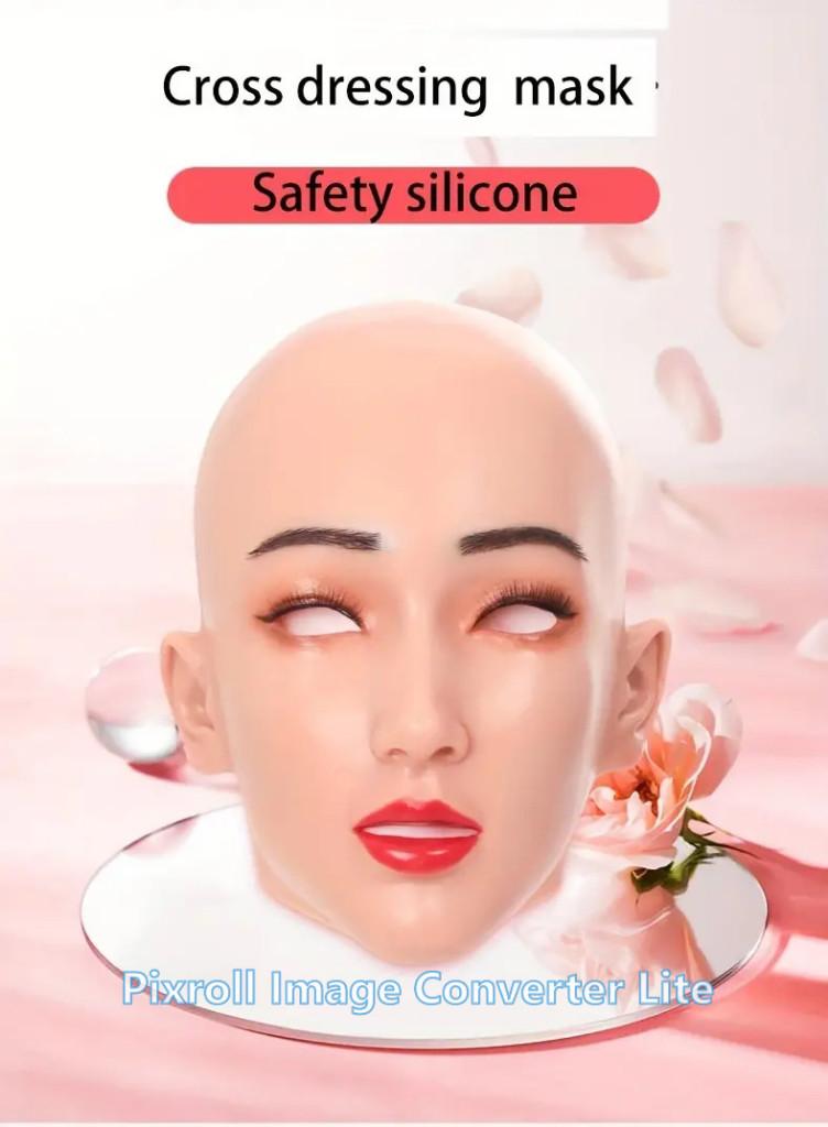 siliconen volledig masker, heel mooi.100% siliconen, Ophalen of Verzenden, Nieuw, Overige typen