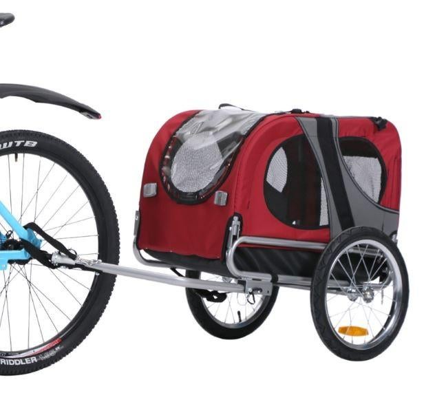 Fietskar Opvouwbaar Honden Fiets Kar Rood nu voor € 129,00!, Ophalen of Verzenden, Nieuw