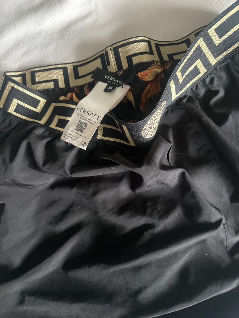 Versace zwembroek, Maat 48/50 (M), Zwart, Ophalen of Verzenden, Zwemshort