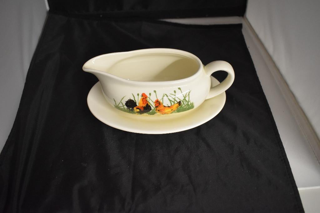 Sauskom Kip Haan Leonardo servies, Info@detagrijn.com, Overige materialen, Overige typen, Nieuw