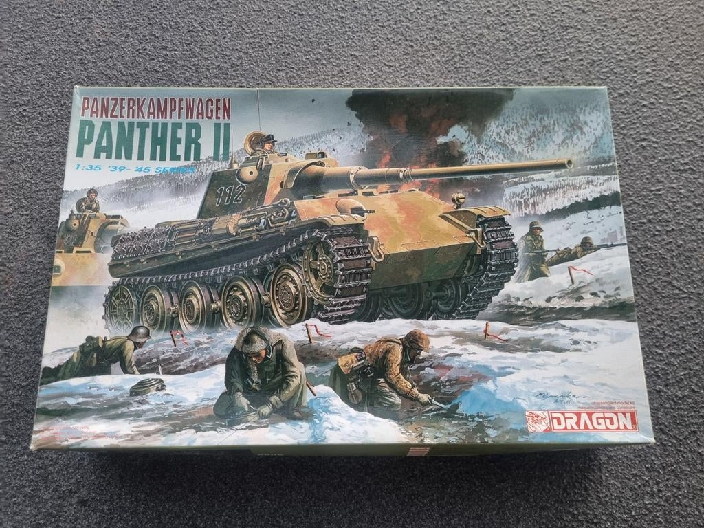 Dragon. Panzerkampfwagen Panther II 1/35., Overige merken, Tank, 1:32 tot 1:50, Nieuw