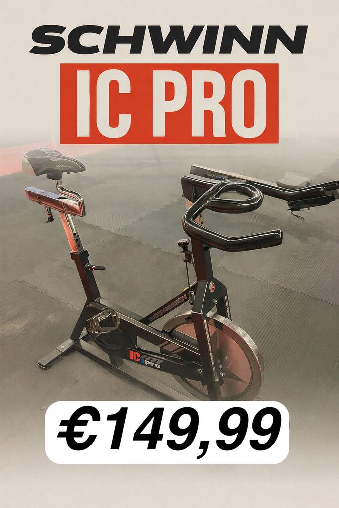 Schwinn IC Pro Spinningfiets – Sportschoolkwaliteit –149,99, Sport en Fitness, Ophalen, Spinningfiets, Zo goed als nieuw, Metaal