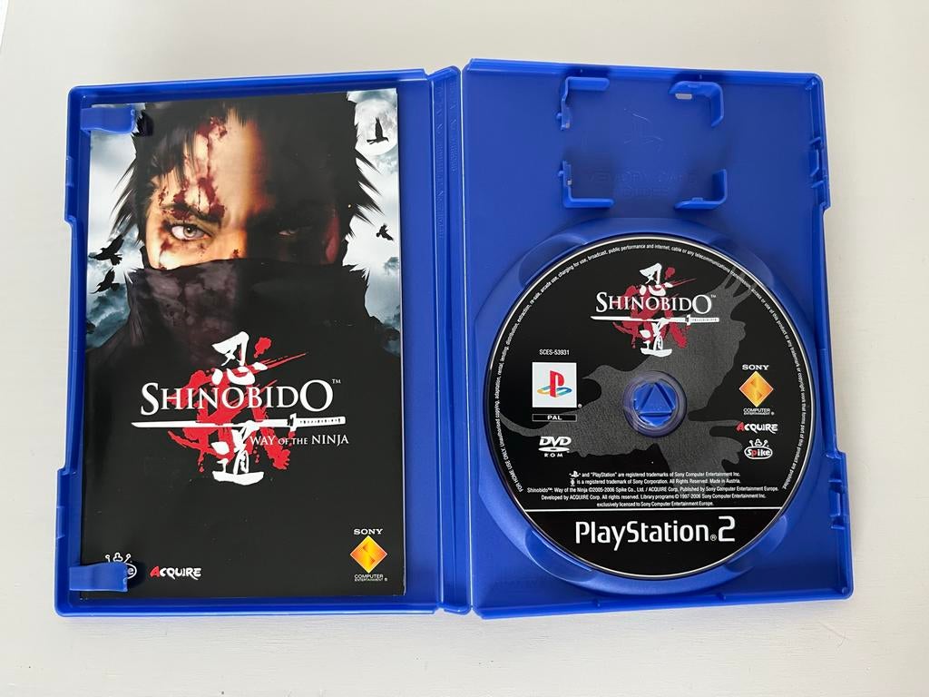 Shinobido Way of the Ninja PS2 super netjes, Avontuur en Actie, Gebruikt, T, Ophalen of Verzenden