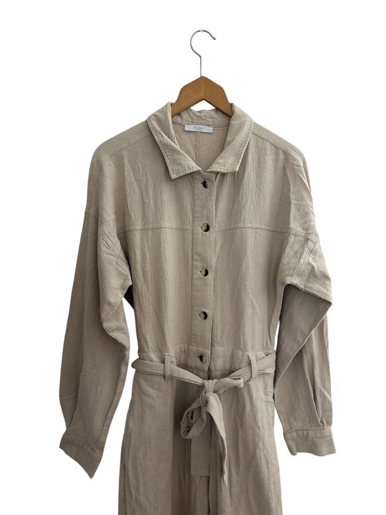 By-Bar jumpsuit L, Kleding | Dames, Jumpsuits, Beige, Ophalen of Verzenden, Zo goed als nieuw