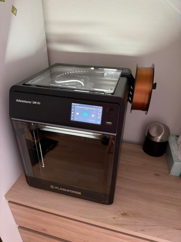 Flashforge 5M Pro 3D-printer met veel extra's, Computers en Software, 3D Printers, Ophalen, Zo goed als nieuw