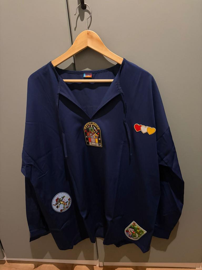 Boerenkiel Oeteldonk maat L, Carnaval, Maat 42/44 (L), Ophalen of Verzenden, Zo goed als nieuw