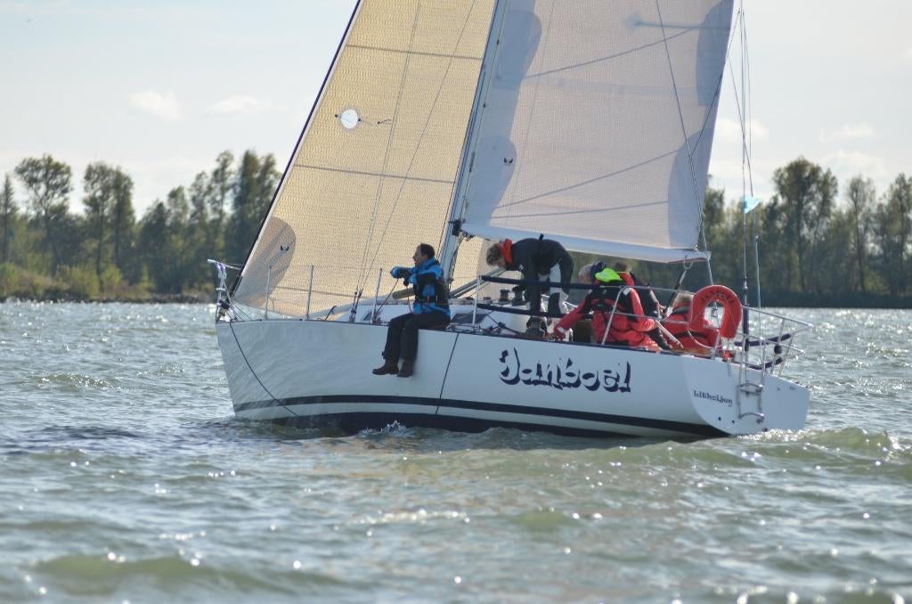 grootzeil Hagoort J35, 30 tot 60 m², 6 meter of meer, Gebruikt, Grootzeil