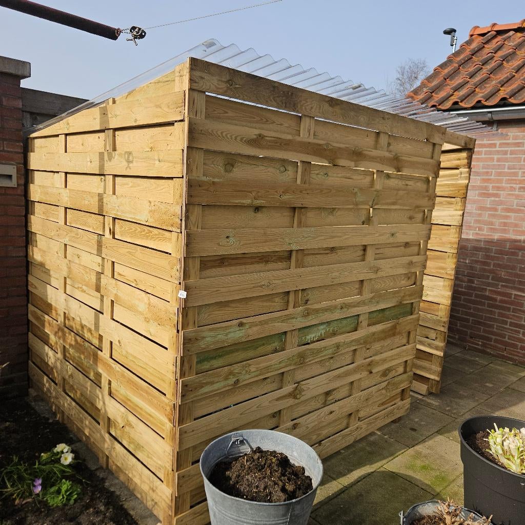 houten tuinhokje, Tuin en Terras, Tuinhuizen, Tuinhuis, Nieuw, Minder dan 200 cm, Zonder ramen