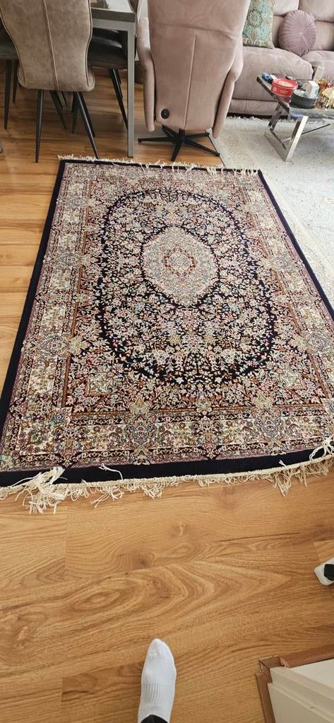 Tapijt - Perzische Tapijt, 100 tot 150 cm, Blauw, 200 cm of meer, Ophalen of Verzenden