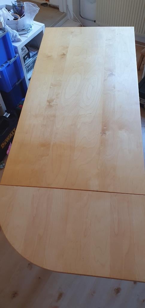 Bureau Ikea Galant 80x160/200, Ophalen, Gebruikt, Scandinavisch, Hout