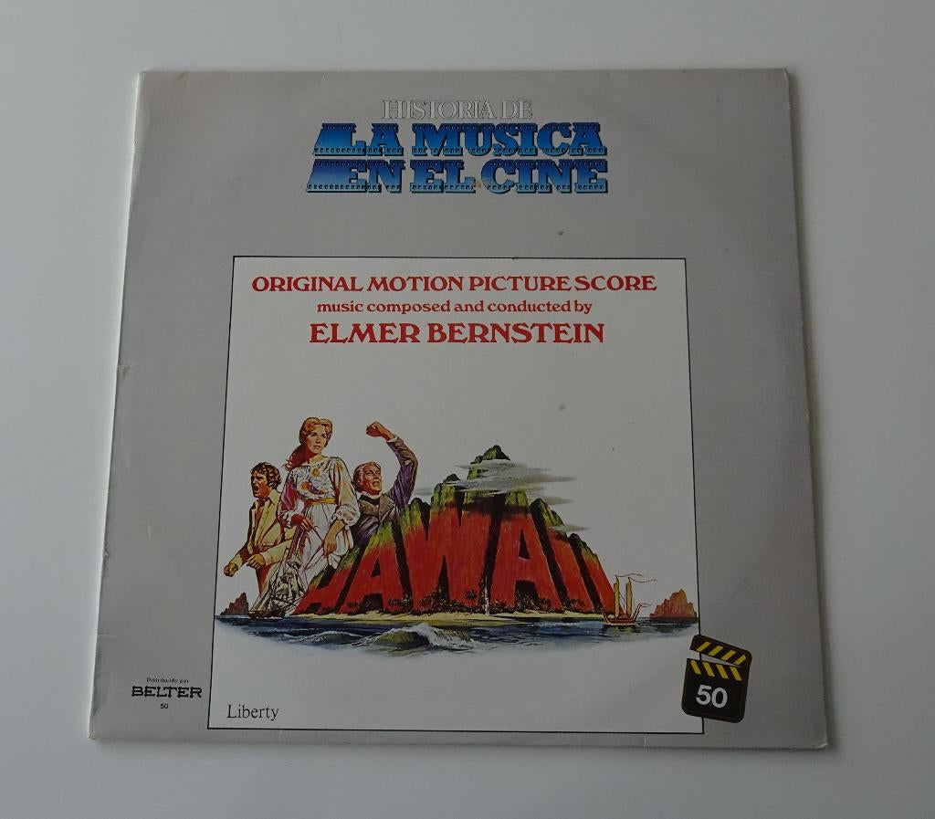 Elmer Bernstein - Hawaii - Original Soundtrack uit 1966, Ophalen, Zo goed als nieuw, 12 inch