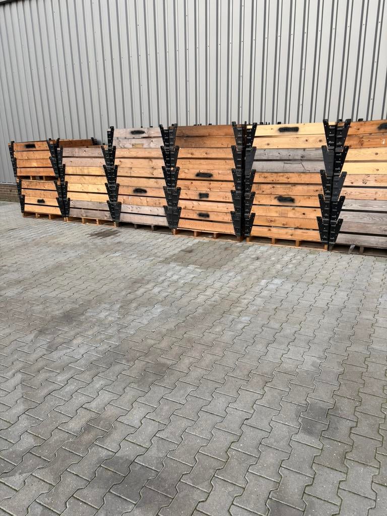 Palletranden - opzetranden - kweekbak - exportkist -, Doe-het-zelf en Verbouw, Kratten en Dozen, Ophalen, 100 cm of meer, 60 cm of meer