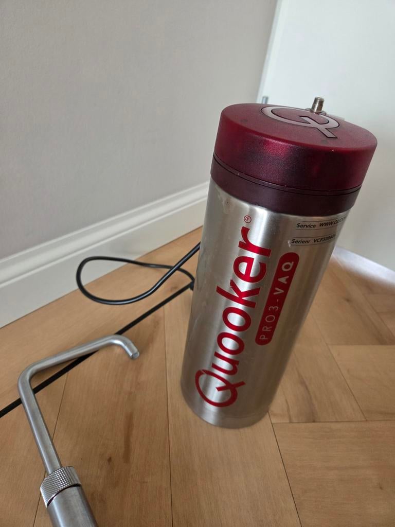 Quooker PRO3 VAQ  + Quooker Nordic kraan, Minder dan 50 cm, Ophalen of Verzenden, Zo goed als nieuw, Minder dan 100 cm
