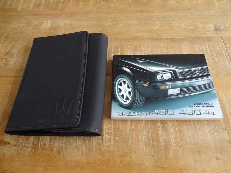 Maserati 430-4V - Map Handleiding Origineel Collectors Item, Verzenden