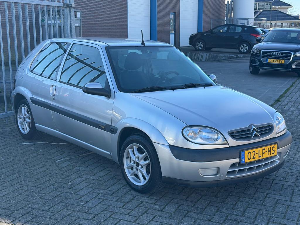 Citroen Saxo 1.4i VTS Furio! Stuurbekrachtiging l Elek pakke, Auto's, Citroën, Zwart, 4 cilinders, Saxo, Origineel Nederlands