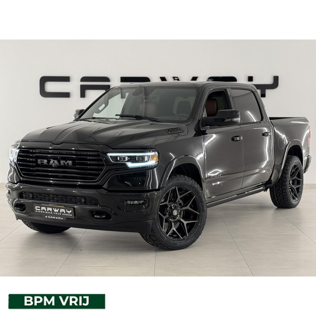 Dodge Ram 1500 5.7 V8 Longhorn Limited (bj 2024), Auto's, 5654 cc, 402 pk, Zwart, Vierwielaandrijving