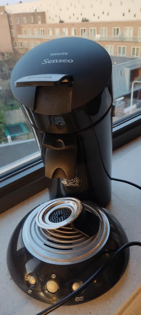 Senseo koffiezetapparaat antraciet, Ophalen, Gebruikt, Koffiemachine