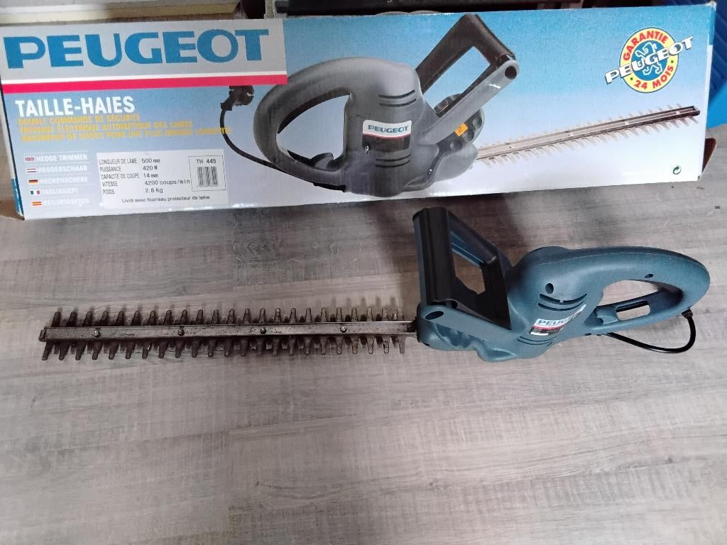 Heggenschaar, Ophalen, Gebruikt, Elektrisch, Peugeot