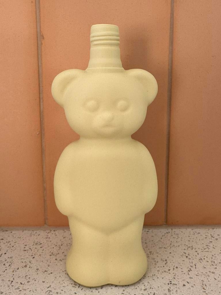 Foekje fleur robijntje vaasje geel, Geel, Aardewerk of Porselein, Ophalen of Verzenden, Zo goed als nieuw