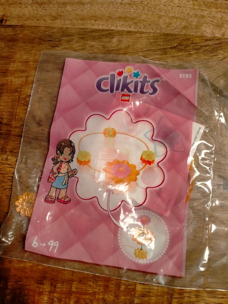 Lego Clikits armband promo nr 3195 setje KLEIN 2004, Kinderen en Baby's, Speelgoed | Duplo en Lego, Ophalen of Verzenden, Zo goed als nieuw
