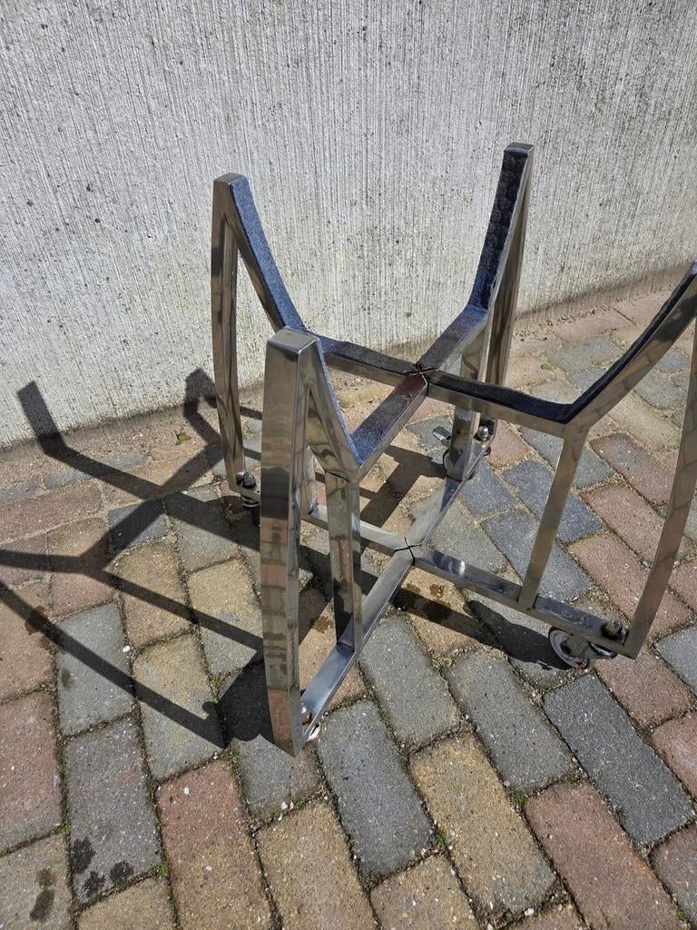 Kamado large 21 inch RVS onderstel., Tuin en Terras, Ophalen