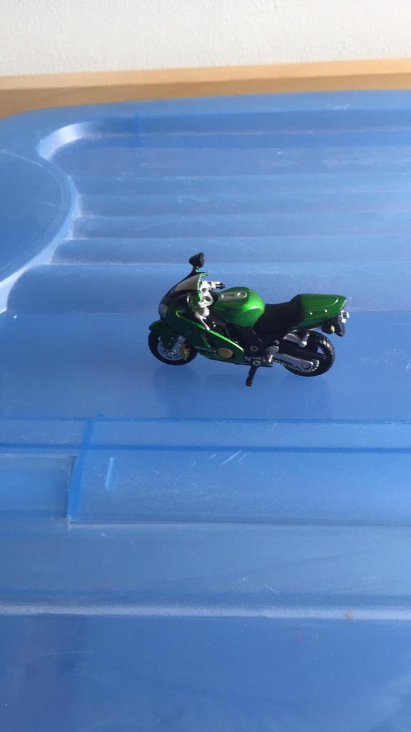 Groene motor Kawasaki, Ophalen, Zo goed als nieuw