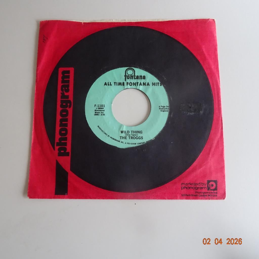 The Troggs ‎– Wild Thing / With A Girl Like You, Gebruikt, Verzenden, 7 inch, Single