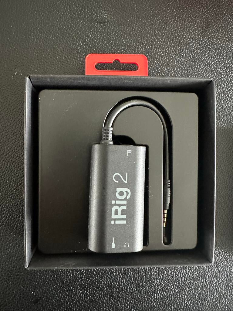 IK multimedia IRig 2 voor iOS/MacOS - Gitaar Interface, Ophalen of Verzenden, Zo goed als nieuw, Multi-effect