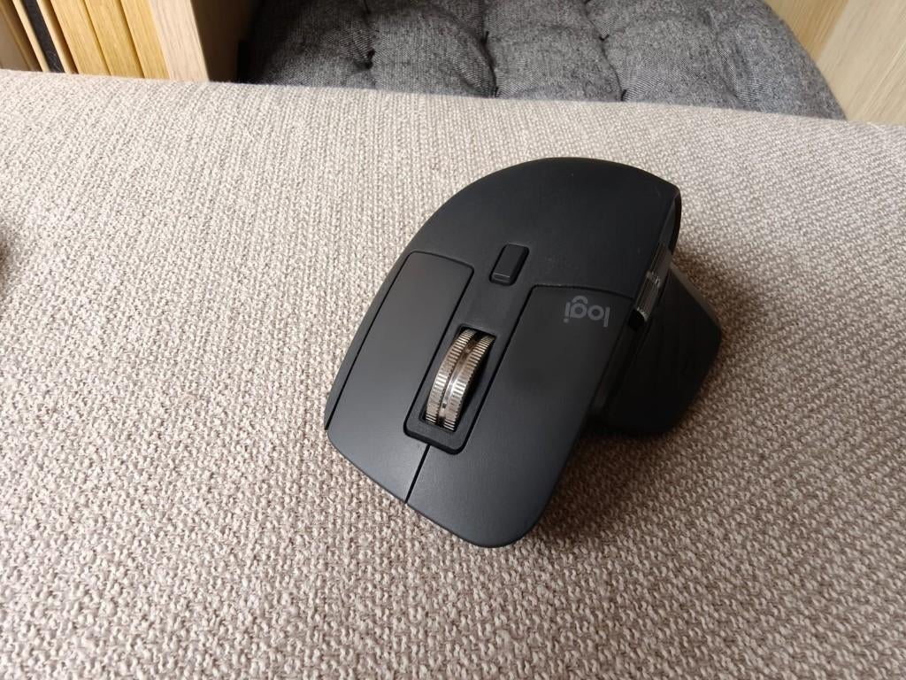 Logitech MX Master 3 voor Mac - Draadloze Muis - Zwart, Computers en Software, Muizen, Ophalen, Muis, Zo goed als nieuw, Draadloos
