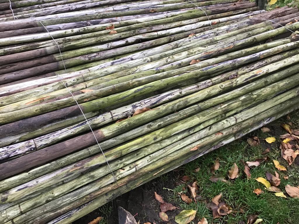 Boompalen 3.00x9 en 2.50x6 gebruikt, nog goede palen, Tuin en Terras, Palen, Balken en Planken, Gebruikt, Palen, 250 cm of meer