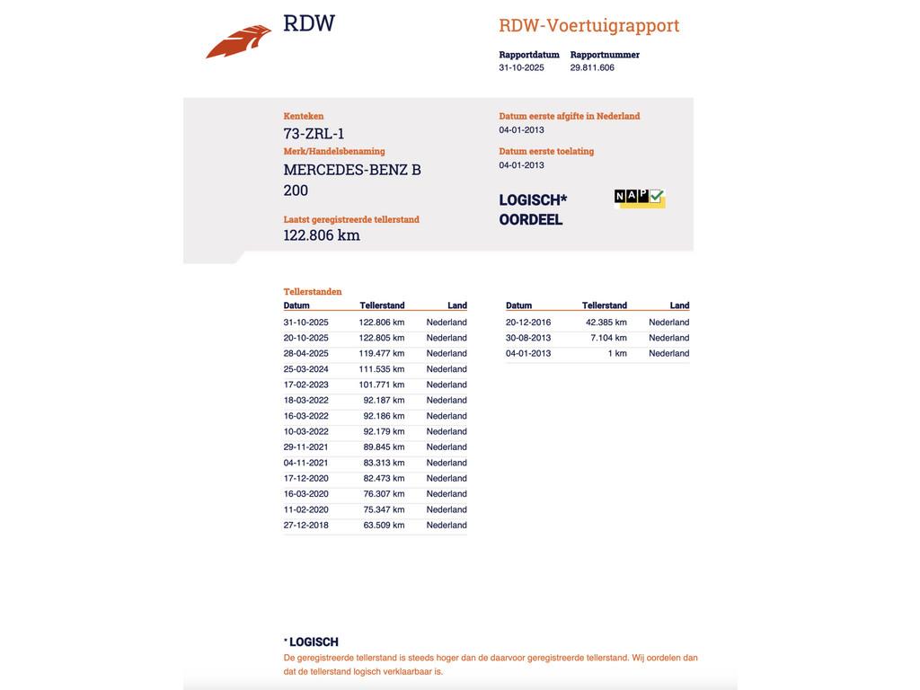 Mercedes-Benz B-Klasse B200 Ambition Automaat NAP PDC! Inrui, Gebruikt, Euro 6, Grijs, 17 km/l