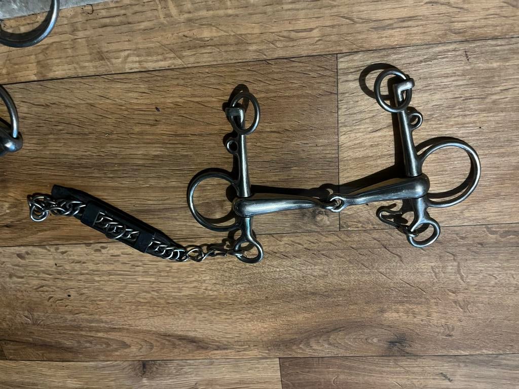 Pelham bit 13,5, Dieren en Toebehoren, Ophalen of Verzenden, Zo goed als nieuw