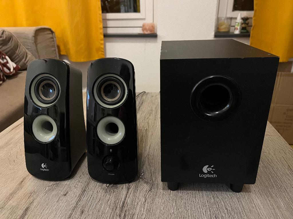 Logitech Z323 2.1 speakerset, Ophalen of Verzenden, Gebruikt, Audiokanaal 2.1, Logitech