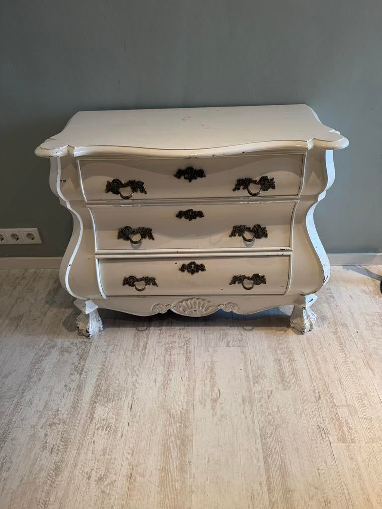 Buikkastje nog over te schilderen, Huis en Inrichting, Kasten | Ladekasten, Ophalen, Gebruikt, 50 tot 100 cm, 3 of 4 laden