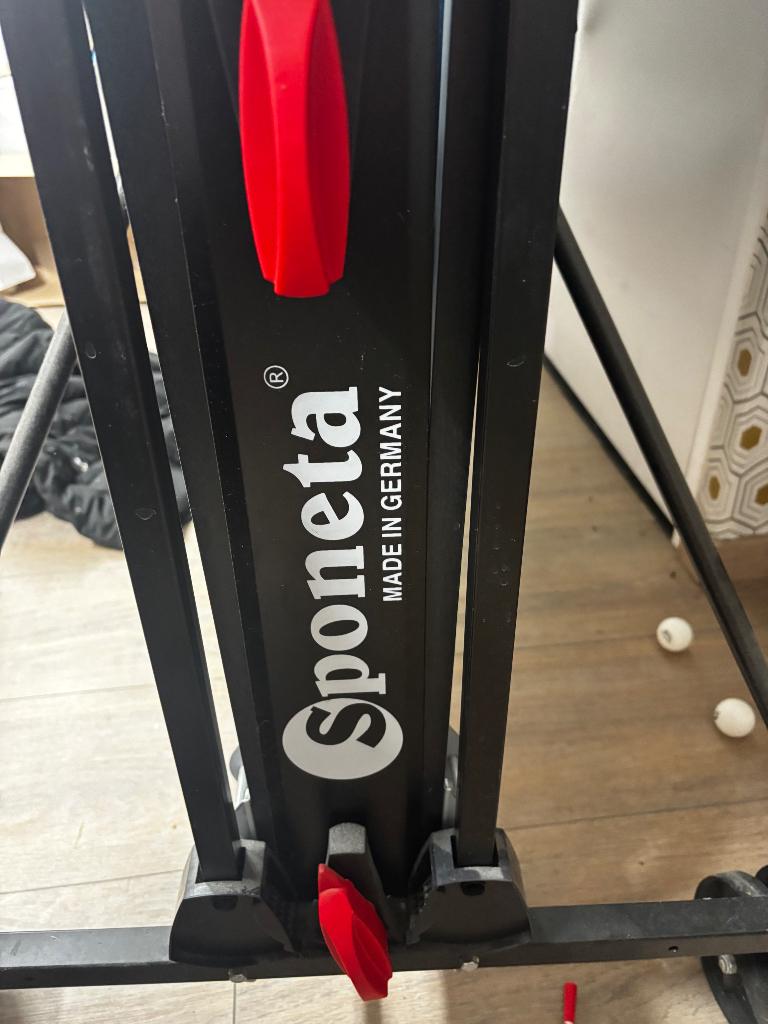 Tafeltennistafel, Sport en Fitness, Tafeltennis, Ophalen, Zo goed als nieuw, Tafel Indoor, Verrijdbaar