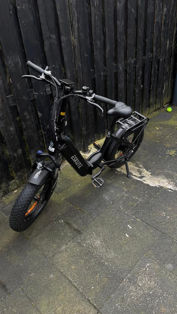 Eskute Fatbike - Krachtige elektrische fiets met brede bande, Overige merken, Nieuw, Ophalen of Verzenden, Minder dan 47 cm