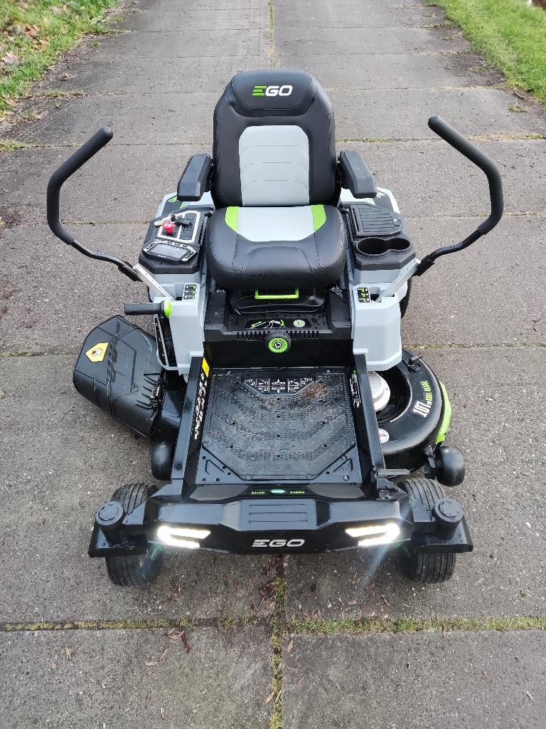 EGO accuzitmaaier (type ZT4201E-L, 107 cm, Zero-Turn, 64 h), Tuin en Terras, Zitmaaiers, EGO, EGO, EGO, Ophalen of Verzenden
