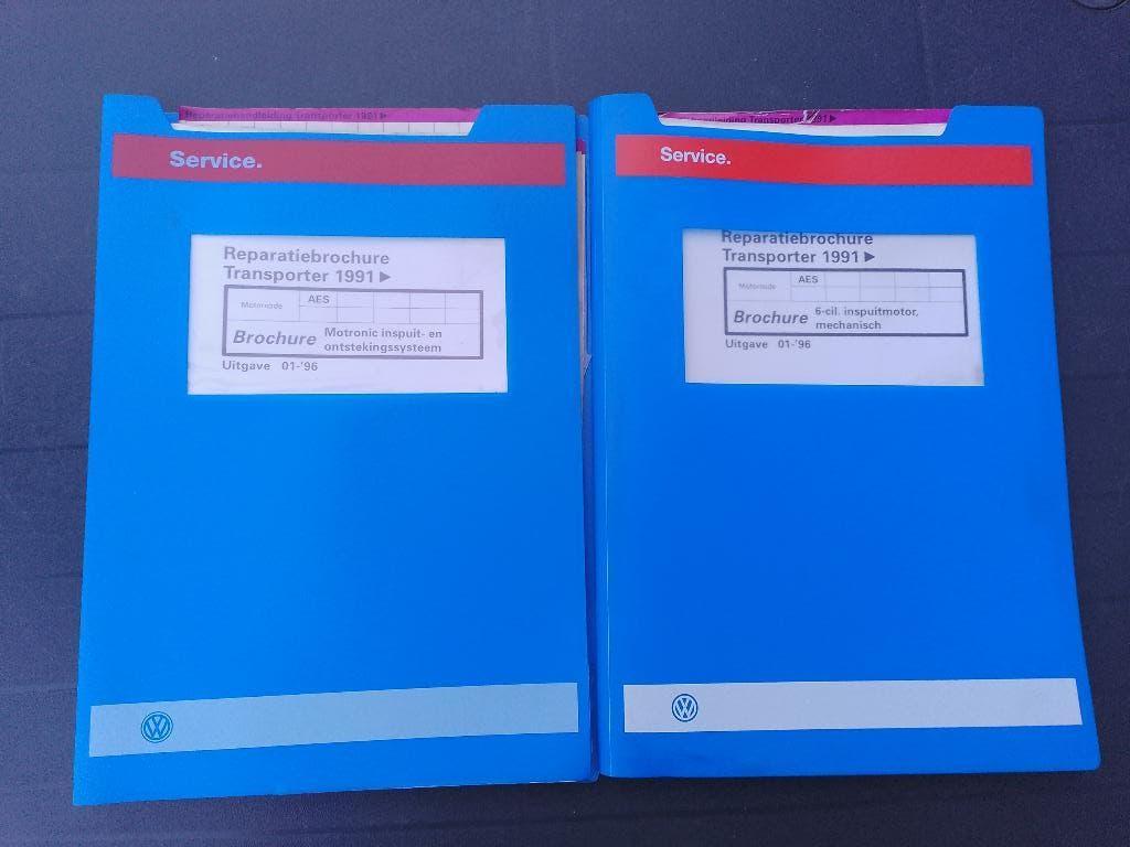 Werkplaatsboeken Vw Transporter T4 2.8 VR6 benzinemotor AES, Boeken, Auto's | Boeken, Ophalen of Verzenden, Gelezen, Volkswagen