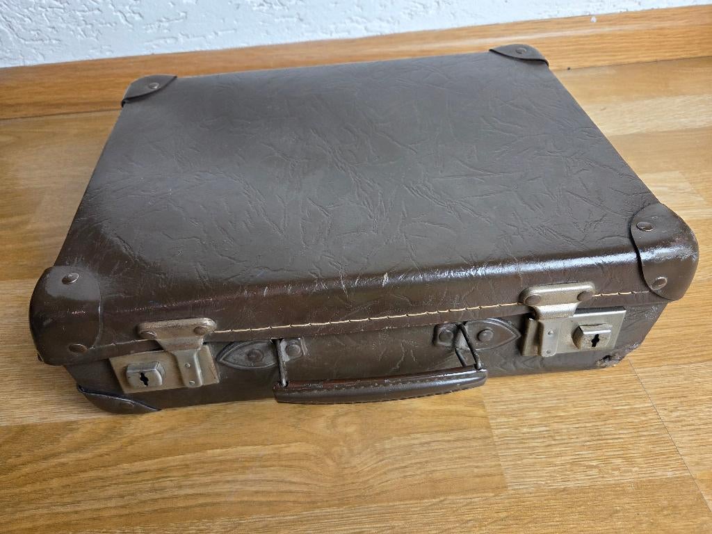 vintage koffertje, Overige materialen, Gebruikt, Minder dan 50 cm, Ophalen of Verzenden