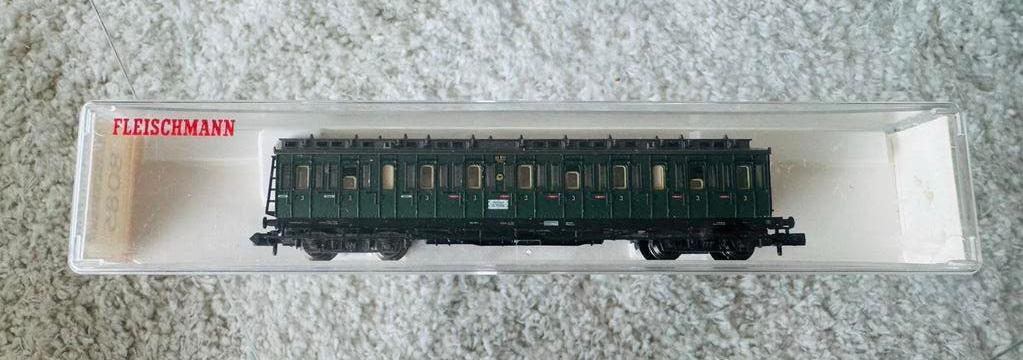 Fleischmann N spoor rijtuig - Model 8085, Ophalen of Verzenden, Gebruikt, Wagon, Fleischmann