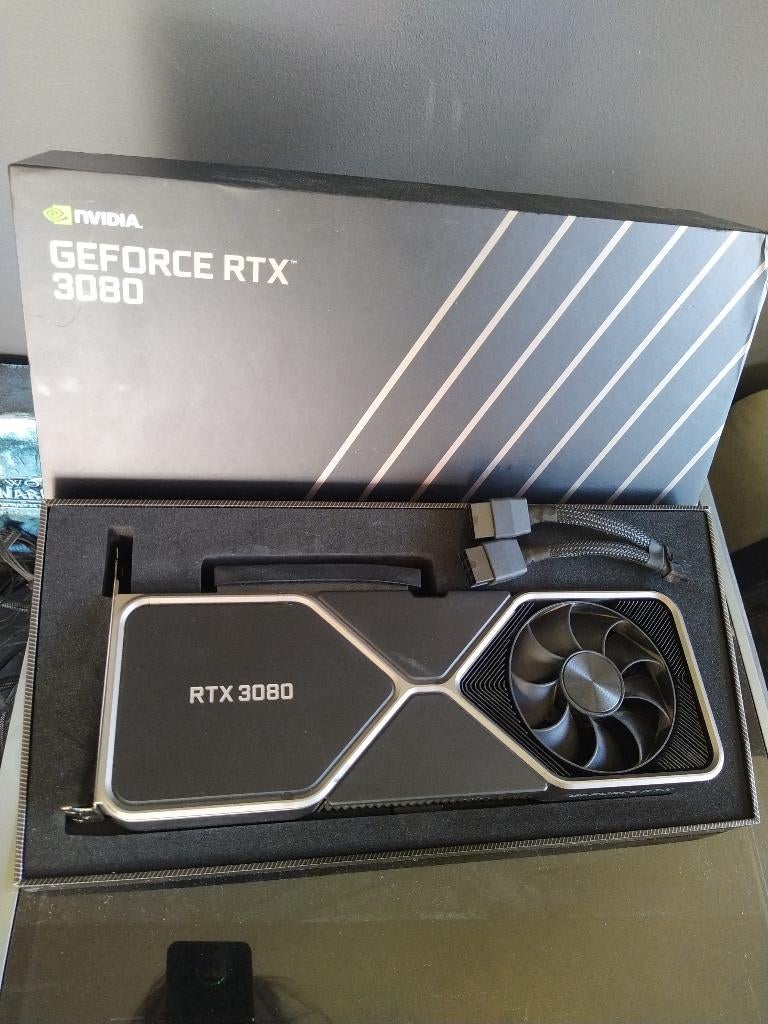 Videokaart GEFORCE RTX 3080, Computers en Software, Videokaarten, Ophalen of Verzenden, Gebruikt, GDDR6, PCI-Express 4