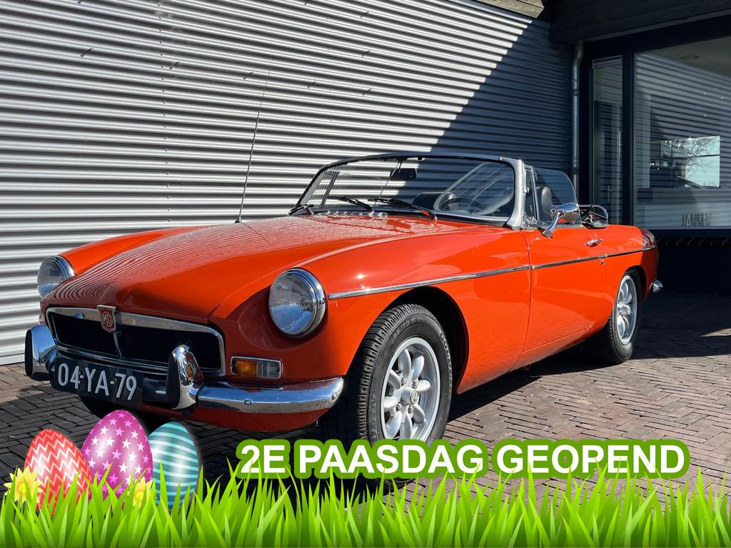 MG B 1.8 Roadster (bj 1973), Achterwielaandrijving, Overige kleuren, Cabriolet, Bedrijf