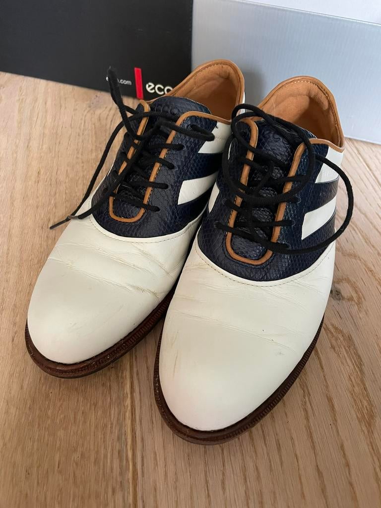 Leren dames golfschoenen Ecco maat 37, Ophalen of Verzenden, Zo goed als nieuw, Schoenen