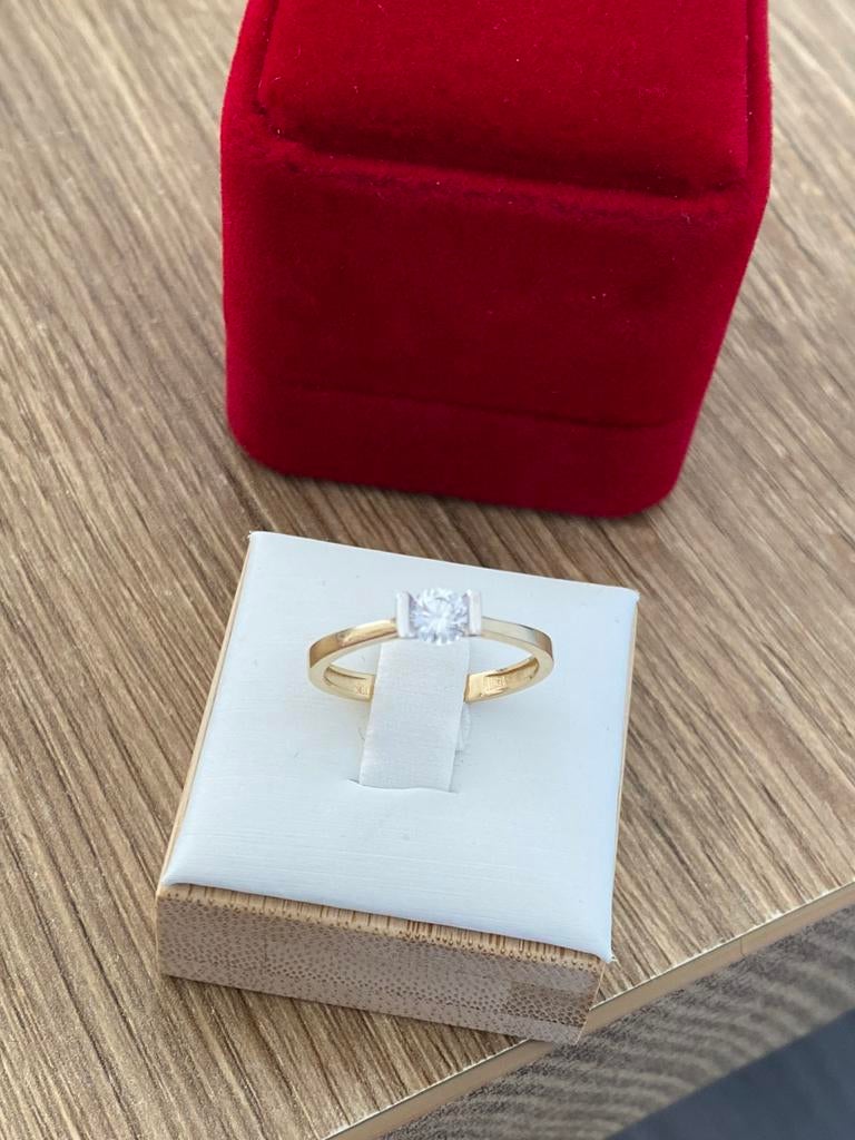 14 karaat gouden ring goud 585, -, -, Nieuw, Ophalen of Verzenden